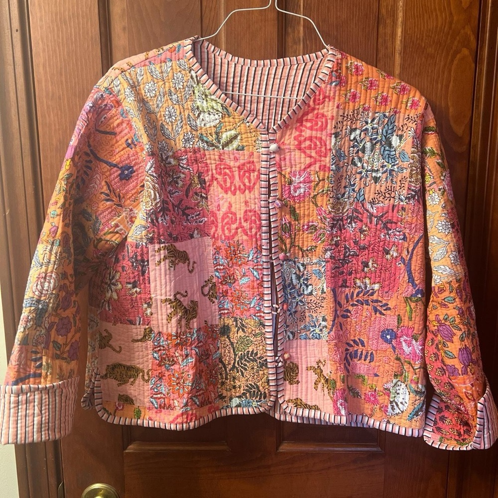Patch jacket